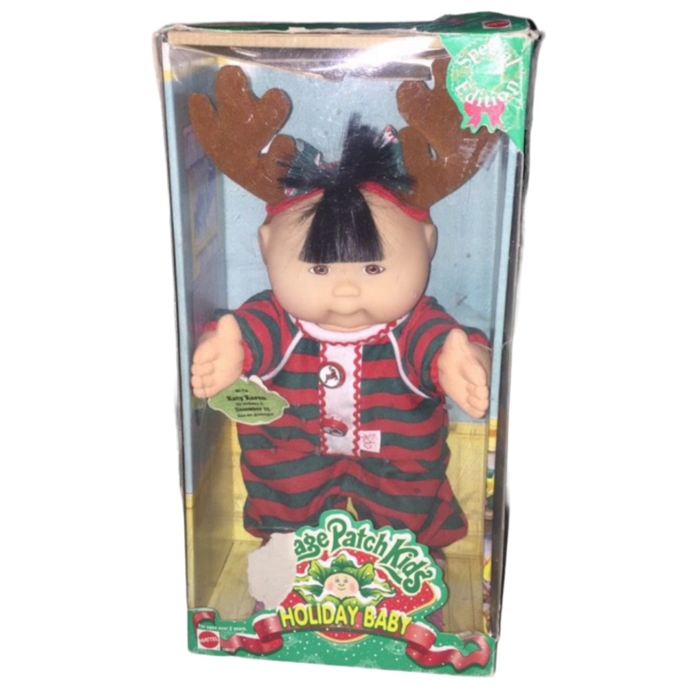 Cabbage Patch Kids 1998 Special Edition Mattel Holiday Baby Katy Karen